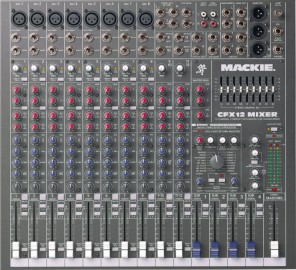 table de mixage mackie cfx12