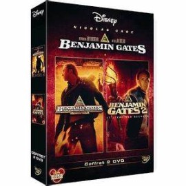 DVD ACTION BENJAMIN GATES - COFFRET 1 & 2 - PACK