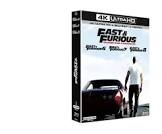BLU-RAY ACTION FAST AND FURIOUS - COFFRET TRILOGIE