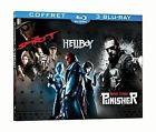 BLU-RAY ACTION THE SPIRIT + HELLBOY + THE PUNISHER, ZONE DE GUERRE - PACK