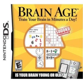 JEU DS BRAIN AGE: TRAIN YOUR BRAIN IN MINUTES A DAY
