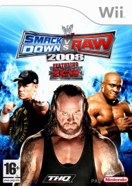JEU WII WWE SMACKDOWN! VS. RAW 2008