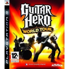 JEU PS3 GUITAR HERO : WORLD TOUR + GUITARE