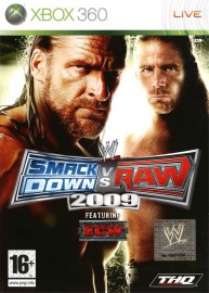JEU XB360 WWE SMACKDOWN VS RAW 2009