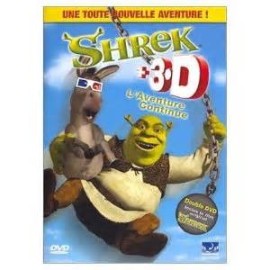 DVD COMEDIE SHREK + SHREK 3D, L'AVENTURE CONTINUE