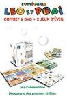 DVD ENFANTS LEO ET POPI : L'INTEGRALE DE L'ANIMATION - COFFRET 6 DVD + 2 JEUX - EDITION LIMITEE