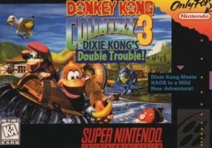 JEU SNES DONKEY KONG COUNTRY 3: DIXIE KONG'S DOUBLE TROUBLE!