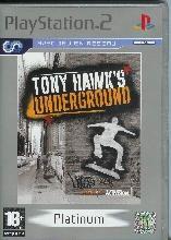 JEU PS2 TONY HAWK'S UNDERGROUND (PLATINUM)