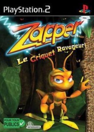 JEU PS2 ZAPPER: LE CRIQUET RAVAGEUR