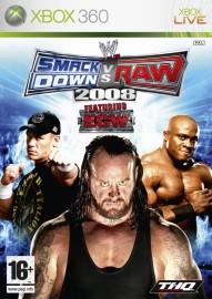 JEU XB360 WWE SMACKDOWN! VS. RAW 2008