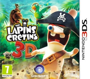 JEU 3DS THE LAPINS CRETINS 3D