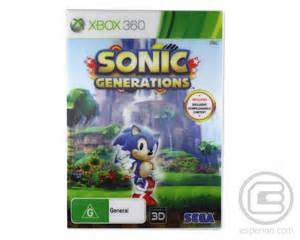 JEU XB360 SONIC GENERATIONS EDITION SPECIALE