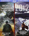 BLU-RAY ACTION WORLD INVASION: BATTLE LOS ANGELES + 2012 - PACK
