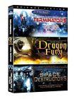 DVD SCIENCE FICTION DESTRUCTION - COFFRET 3 FILMS : TERMINATORS + DRAGON FURY + SPACE DESTRUCTORS - PACK