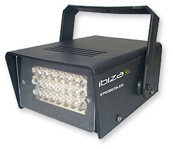 MINI STROBOSCOPE A LED IBIZA STROBE20LED