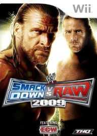 JEU WII WWE SMACKDOWN VS RAW 2009 VERSION ALLEMANDE