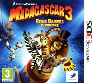 JEU 3DS MADAGASCAR 3 : BONS BAISERS D'EUROPE