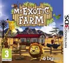 JEU 3DS MY EXOTIC FARM