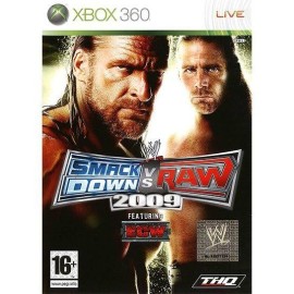 JEU XB360 WWE SMACKDOWN VS RAW 2009 EDITION EURO