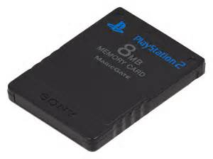 CARTE MEMOIRE SONY PS2 8MB