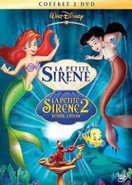 DVD ENFANTS LA PETITE SIRENE + LA PETITE SIRENE 2 : RETOUR A L'OCEAN
