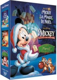 DVD ENFANTS COFFRET - MICKEY, LA MAGIE DE NOEL + MICKEY, IL ETAIT UNE FOIS NOEL + MICKEY, IL ETAIT DEUX FOIS