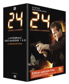 DVD ACTION 24 HEURES CHRONO-L'INTEGRALE DES 8 SAISONS+REDEMPTION EDITION FNAC