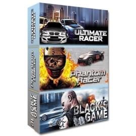 DVD ACTION VOITURE - COFFRET 3 FILMS : ULTIMATE RACER + PHANTOM RACER + BLACK'S GAME - PACK