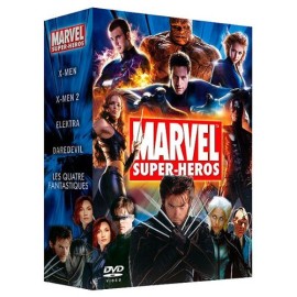 DVD ACTION SUPER HEROS MARVEL - COFFRET 10 DVD - COFFRET COLLECTOR - EDITION LIMITEE