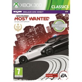 JEU XB360 NEED FOR SPEED : MOST WANTED EDITION CLASSICS (PASS ONLINE)