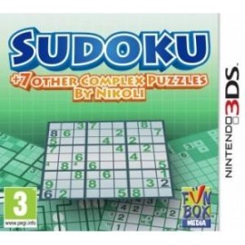 JEU 3DS SUDOKU + 7 OTHER COMPLEX PUZZLES