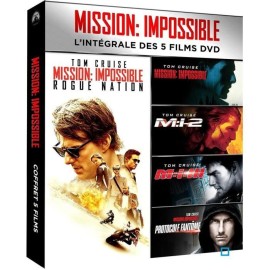 DVD ACTION MISSION: IMPOSSIBLE - L'INTEGRALE DES 5 FILMS