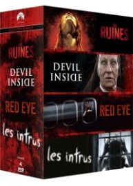 DVD HORREUR PARAMOUNT COLLECTION HORREUR : LES RUINES + DEVIL INSIDE + RED EYE + LES INTRUS - PACK