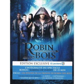 DVD COMEDIE ROBIN DES BOIS (LE SPECTACLE MUSICAL) - EDITION EXCLUSIVE E.LECLERC (M POKORA)