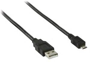 CABL USB 2,0 A MICROB M/M 1,8 SA VALUELINE VLCP60500B20