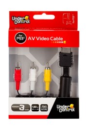 CABLE VIDEO AV PS1/PS2/PS3 UNDER CONTROL 1401