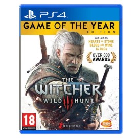 JEU PS4 THE WITCHER 3 : WILD HUNT GAME OF THE YEAR EDITION