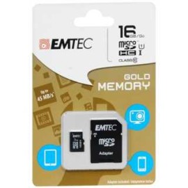CARTE 16GB EMTEC MICRO SD