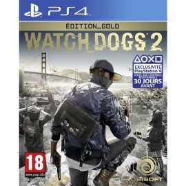 JEU PS4 WATCH DOGS 2 EDITION GOLD
