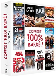 DVD POLICIER, THRILLER COFFRET 100% BARRE ! - 10 FILMS - PACK