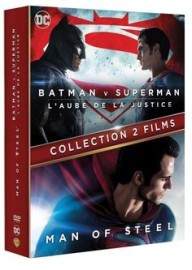 DVD SCIENCE FICTION COLLECTION 2 FILMS : BATMAN V SUPERMAN : L'AUBE DE LA JUSTICE + MAN OF STEEL