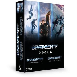 DVD SCIENCE FICTION DIVERGENTE - COFFRET : CINQ DESTINS, UN SEUL CHOIX + L'INSURRECTION + AU-DELA DU MUR