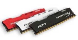 BARETTE DE RAM FURY HYPERX 4GO DDR4