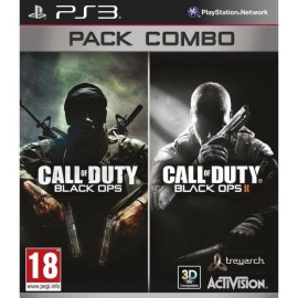 JEU PS3 PACK COMBO CALL OF DUTY BLACK OPS + BLACK OPS 2