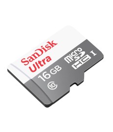 CARTE MEMOIRE SANDISK MICRO SD 16GB ULTRA CLASSE 10