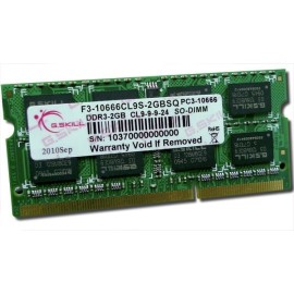 BARETTE DDR3 RAM 2 GO