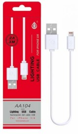 CABLE IPHONE 5/6 3M BLANC ONEPLUS 801116B