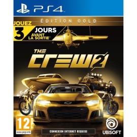 JEU PS4 THE CREW 2 EDITION GOLD
