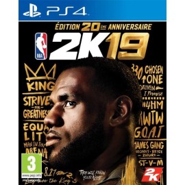 JEU PS4 NBA 2K19 EDITION 20EME ANNIVERSAIRE