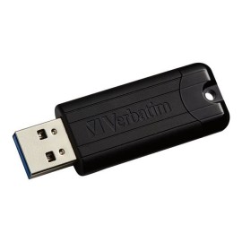 CLE USB VERBATIM PIN STRIPE USB DRIVE - 64 GO - NOIR